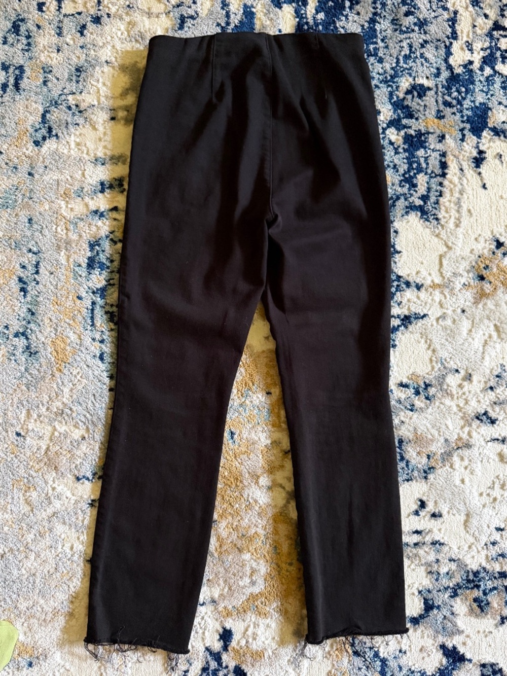 Derry Illusion black denim slip on pants
